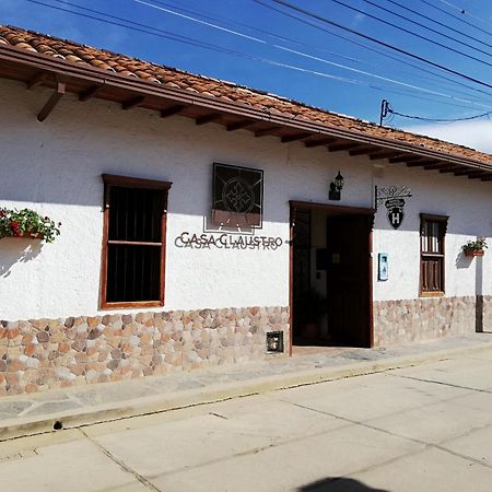Hotel Casa Claustro De Zapatoca Exterior foto