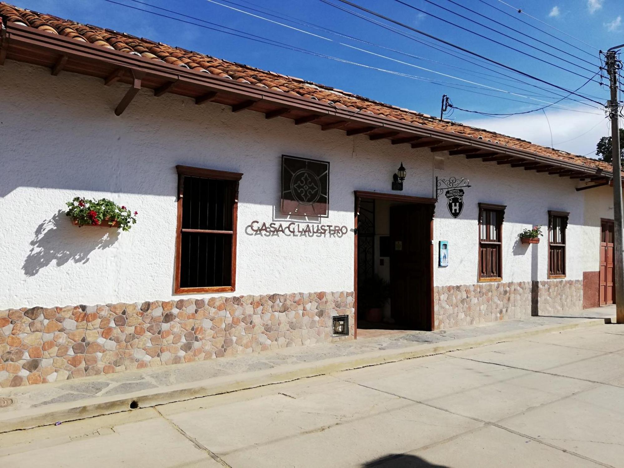 Hotel Casa Claustro De Zapatoca Exterior foto